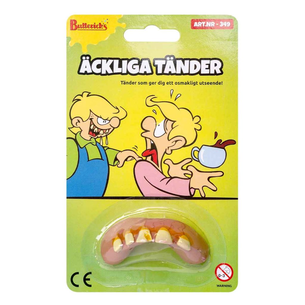 Äckliga tänder