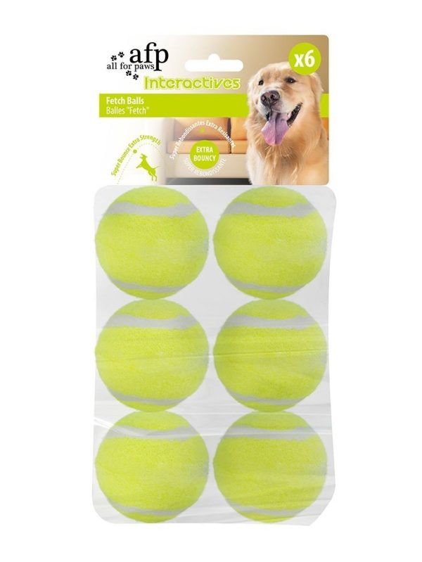 All For Paws Hyper Fetch Extrabollar 5 cm 6-pack