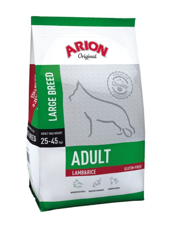 Arion Dog Adult Large Breed Lamb & Rice 12 kg