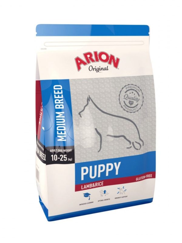 Arion Puppy Medium Breed Lamb & Rice (12 kg)