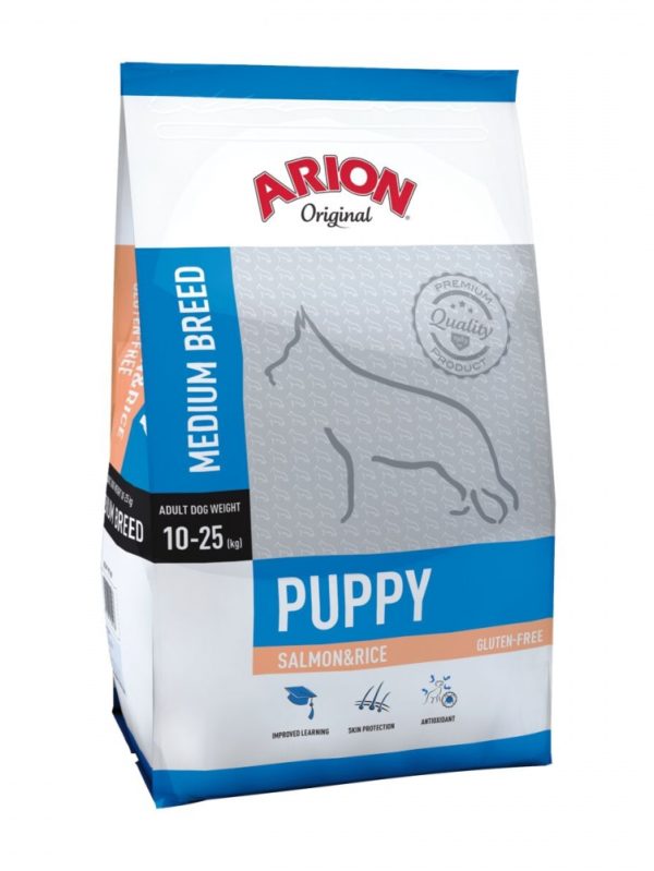 Arion Puppy Medium Breed Salmon & Rice (12 kg)