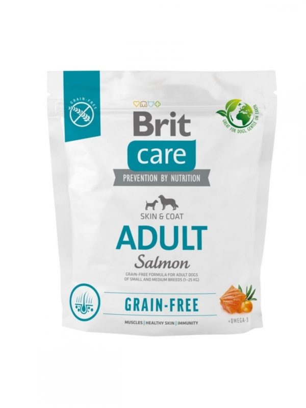 Brit Care Dog Adult Grain Free Salmon (1 kg)