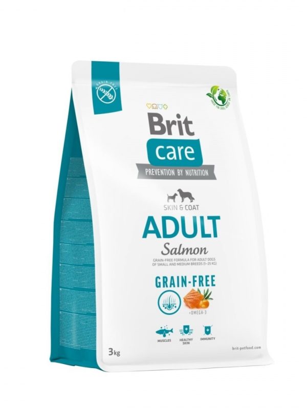 Brit Care Dog Adult Grain Free Salmon (3 kg)