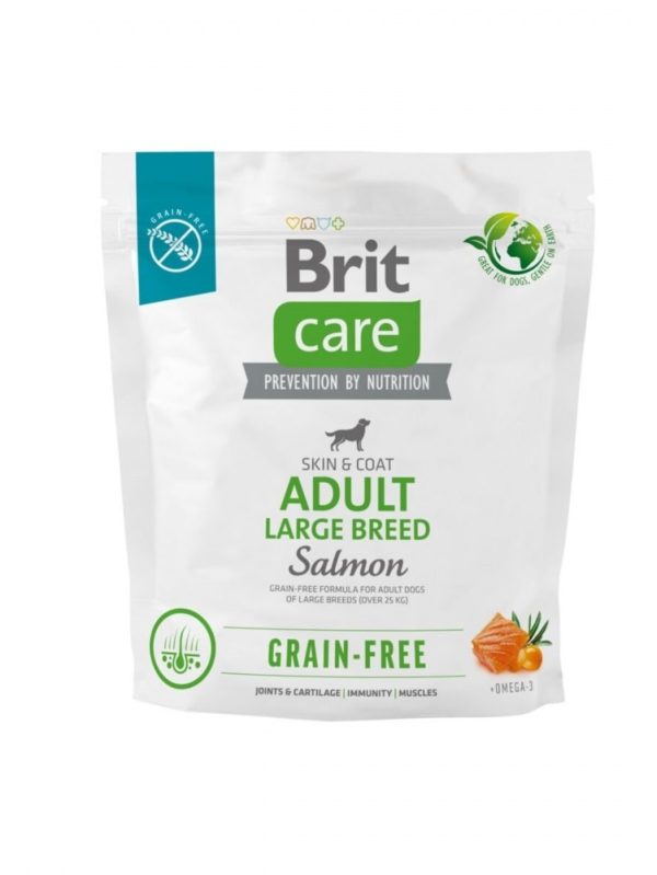 Brit Care Dog Adult Large Breed Grain Free Salmon (1 kg)