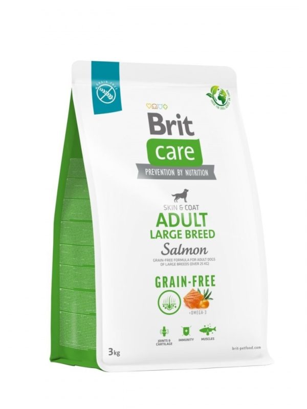 Brit Care Dog Adult Large Breed Grain-Free Salmon (3 kg)