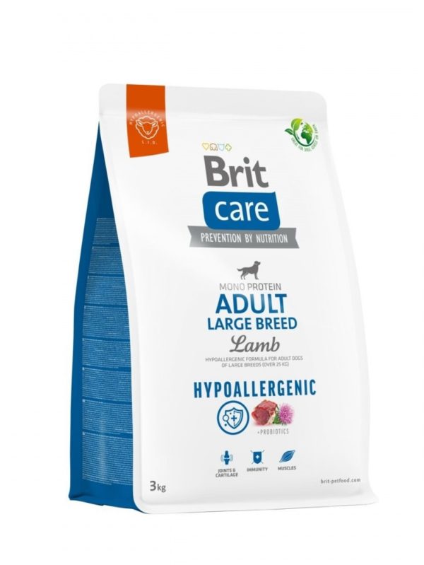 Brit Care Dog Adult Large Breed Hypoallergenic Lamb (3 kg)