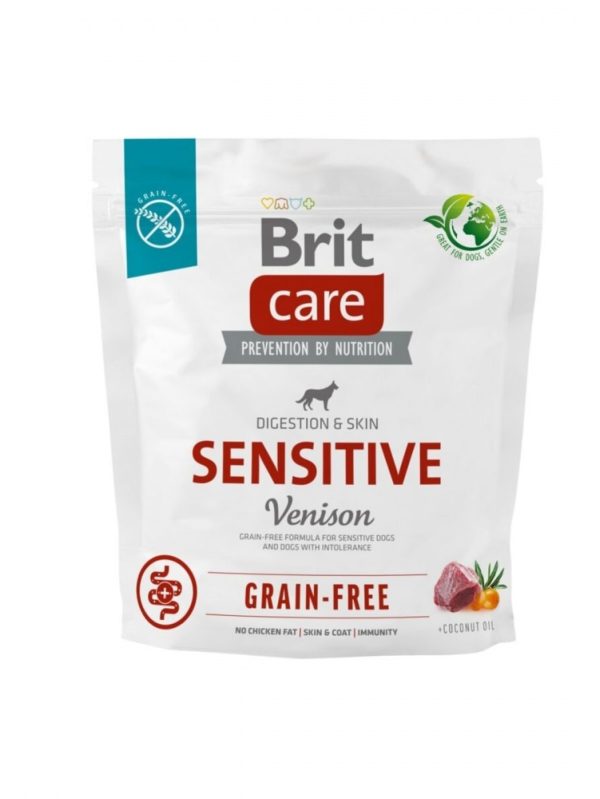 Brit Care Dog Adult Sensitive Grain Free Venison (1 kg)