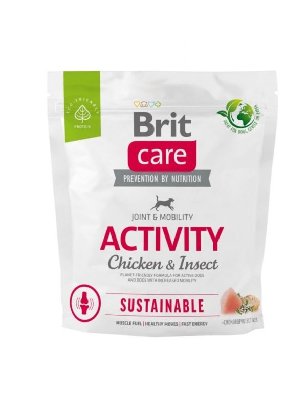 Brit Care Dog Adult Sustainable Activity Chicken & Insect (1 kg)