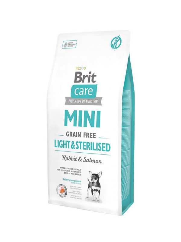 Brit Care Mini Grain Free Light & Sterilised (7 kg)