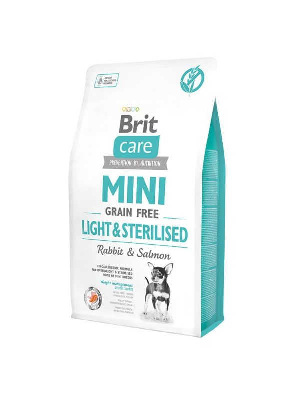 Brit Care Mini Grain Free Light&Sterilised (2 kg)