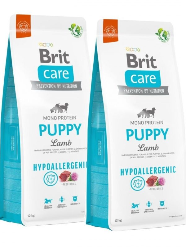 Brit Care Puppy Hypoallergenic Lamb 2x12 kg