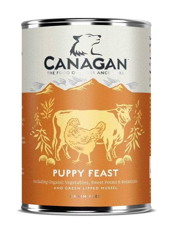 Canagan Puppy Feast Kyckling & Nöt