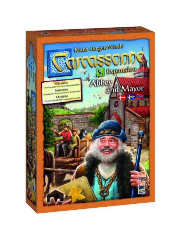 Carcassonne - Expansion 5: Abbey & Mayor (Nordic)