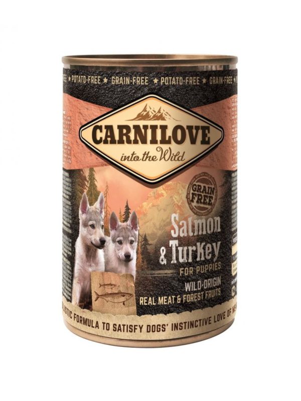 Carnilove Wild Meat Salmon & Turkey For Puppies