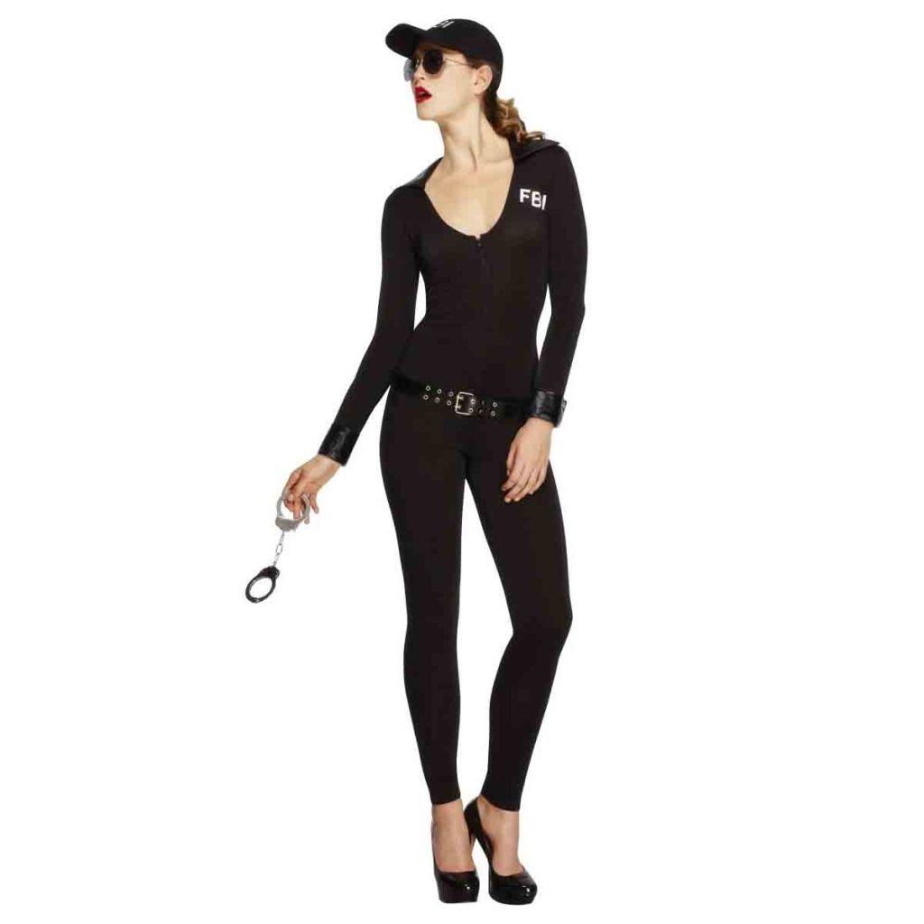 Dräkt, Fever FBI agent jumpsuit S