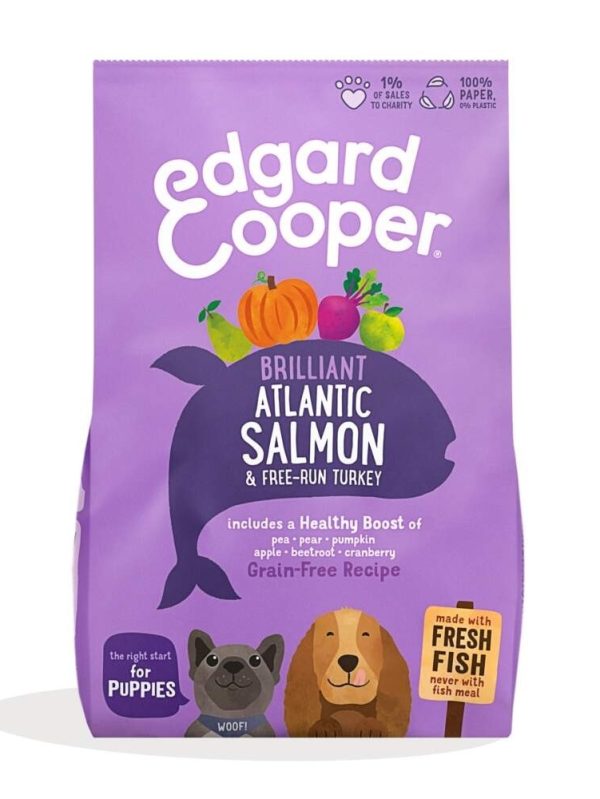 Edgard & Cooper Puppy Salmon & Turkey (2,5 kg)