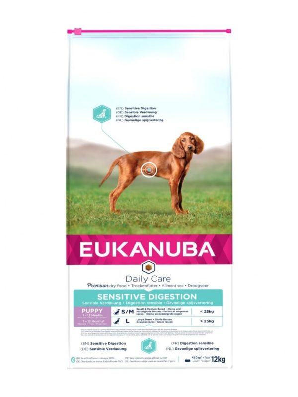 Eukanuba Daily Care Puppy Sensitive Digestion (12 kg)