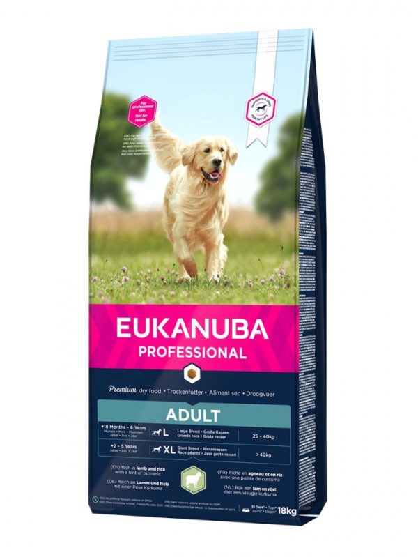 Eukanuba Dog Breeder Adult Large Breed Lamb & Rice 18 kg