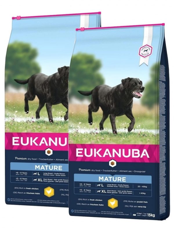 Eukanuba Dog Mature Large 2 x 15kg