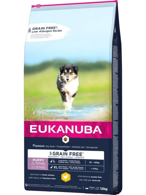 Eukanuba Puppy Grain Free Large & Giant Chicken (12 kg)