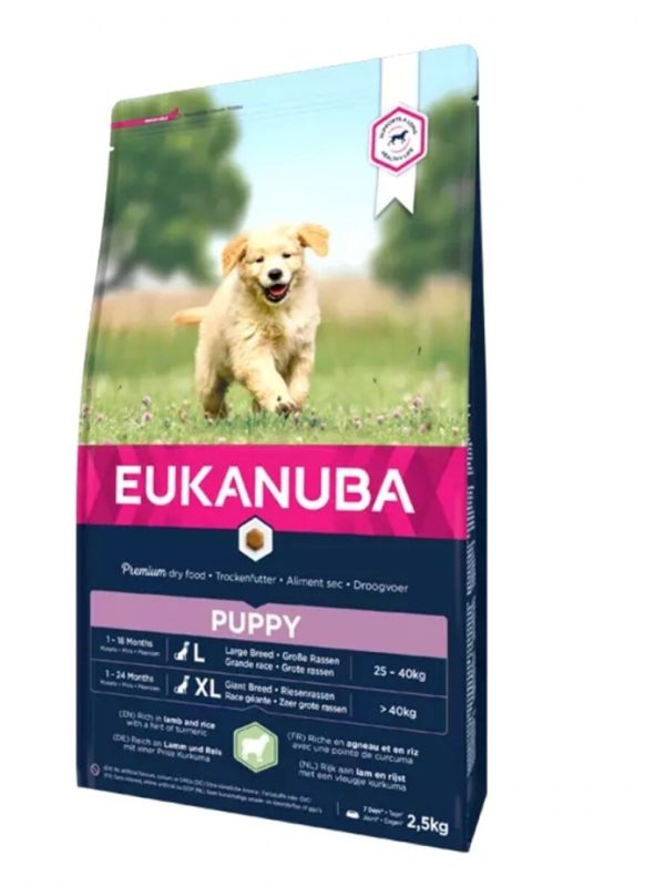 Eukanuba Puppy Large Breed Lamb & Rice (2,5 kg)