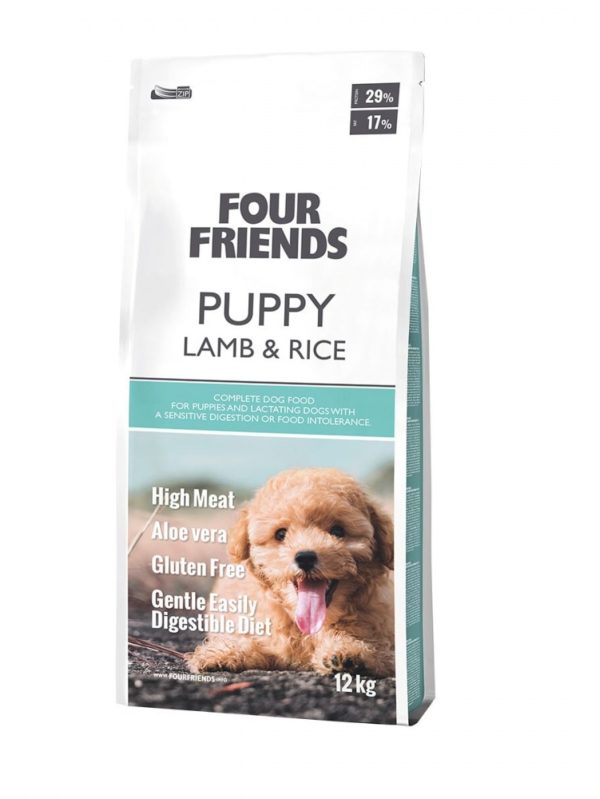 Four Friends Puppy Lamb & Rice (12 kg)