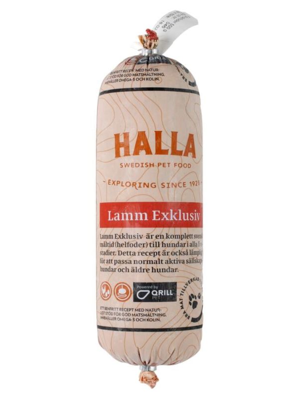 Halla Färskfoder Lamm Exklusiv 500 g