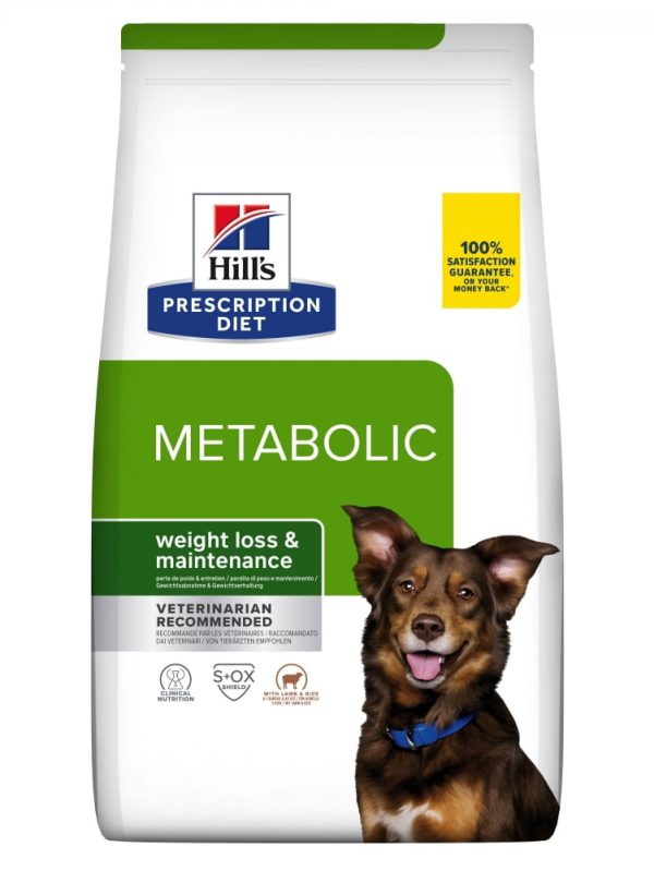 Hill's Prescription Diet Canine Metabolic Weight Loss & Maintenace Lamb & Rice (12 kg)