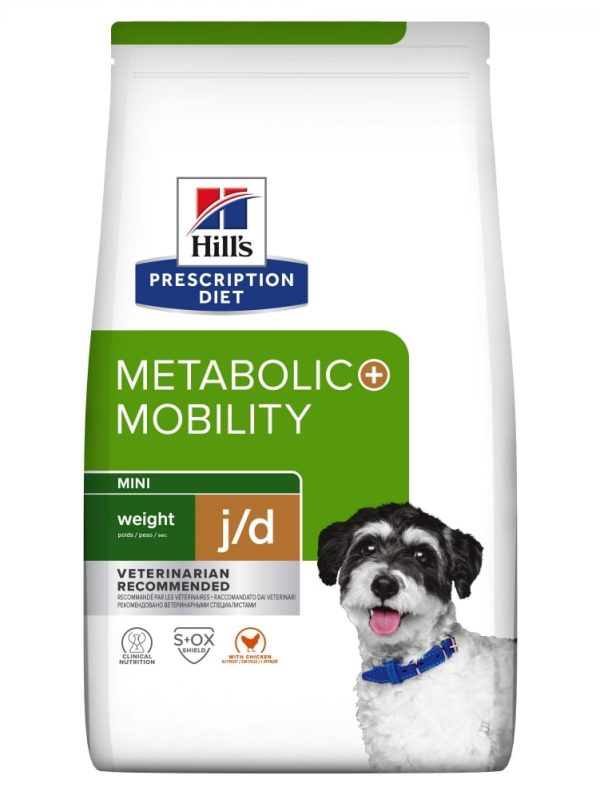 Hill's Prescription Diet Canine j/d Metabolic + Mobility Mini Weight Chicken (1 kg)