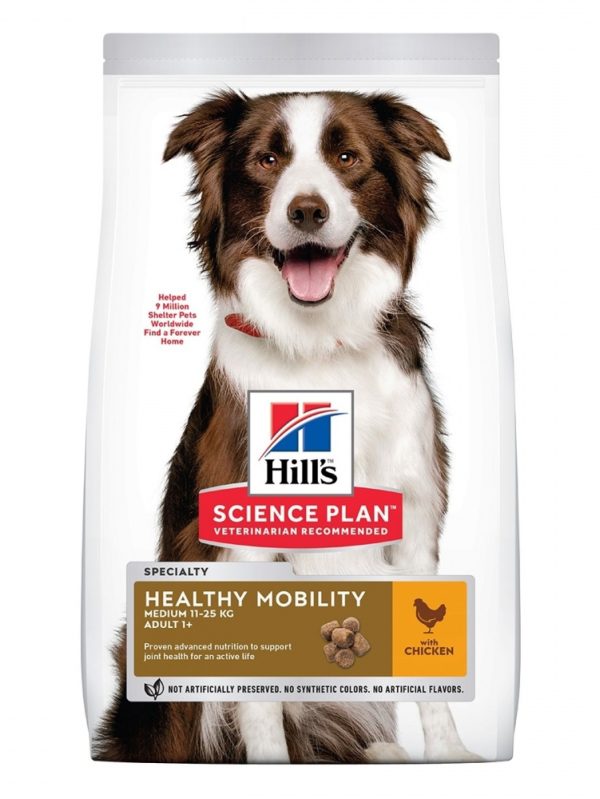 Hill's Science Plan Dog Adult Healthy Mobility Medium Chicken (14 kg)