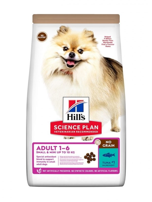 Hill's Science Plan Dog Adult Small & Mini No Grain Tuna (6 kg)