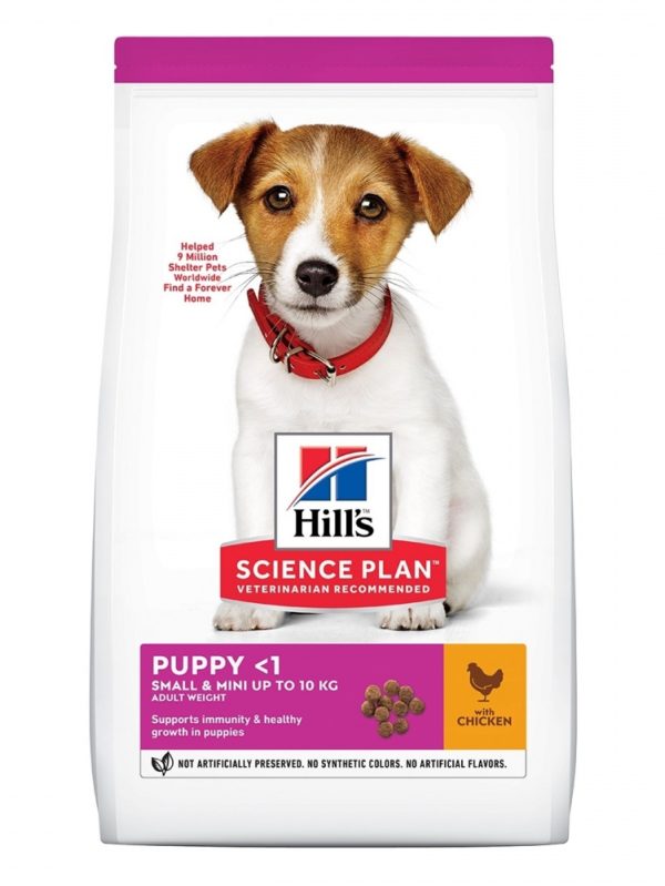 Hill's Science Plan Puppy Small & Mini Chicken (1,5 kg)