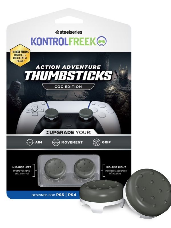 KontrolFreek Action - CQC Classic Gray/White - PS5