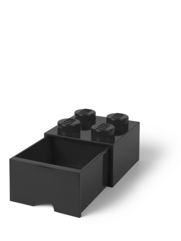 LEGO Brick Drawer 4 - Black