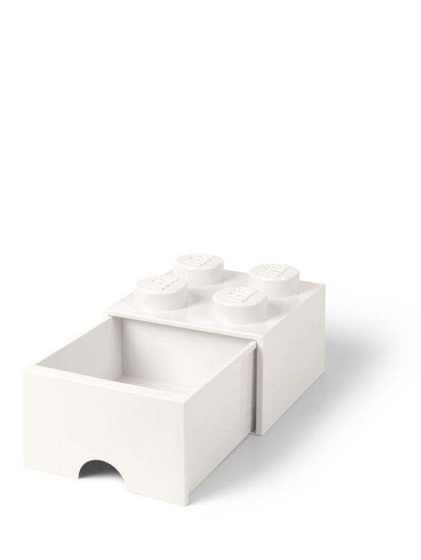 LEGO Brick Drawer 4 - White