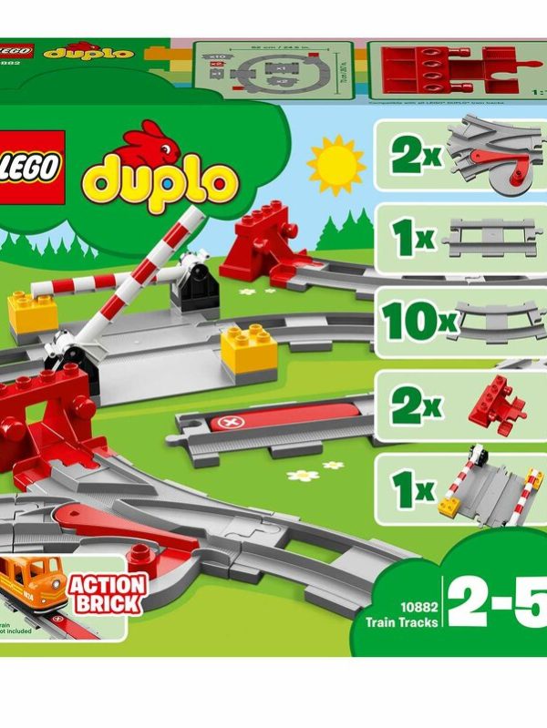 LEGO DUPLO Town Train Tracks 10882