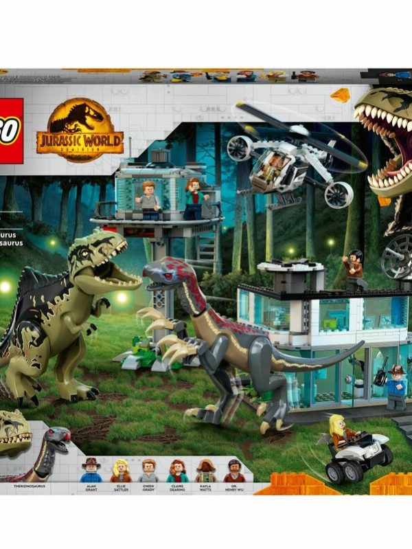 LEGO Jurassic World Giganotosaurus & therizinosaurus – attack 76949