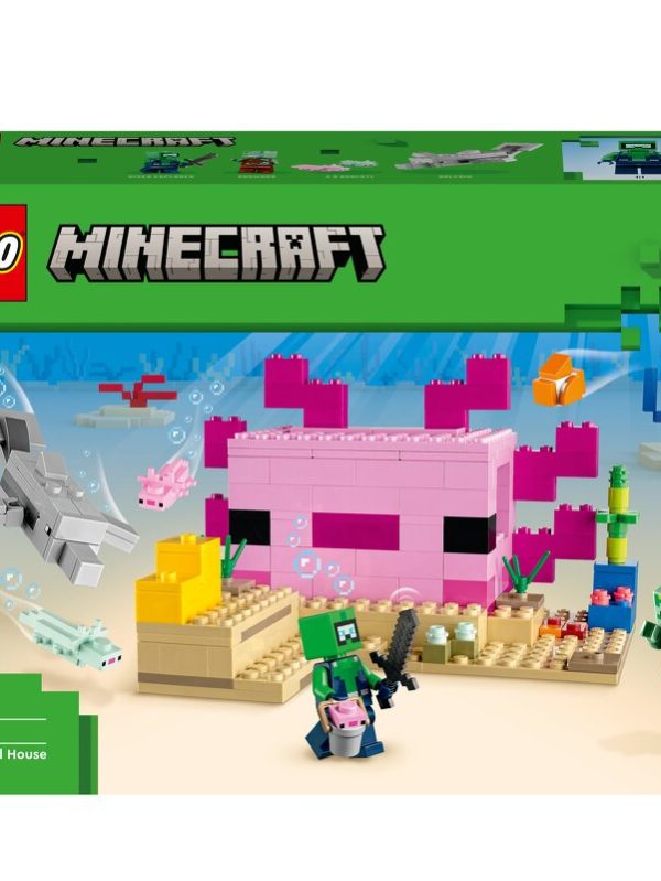 LEGO Minecraft Axolotlhuset 21247