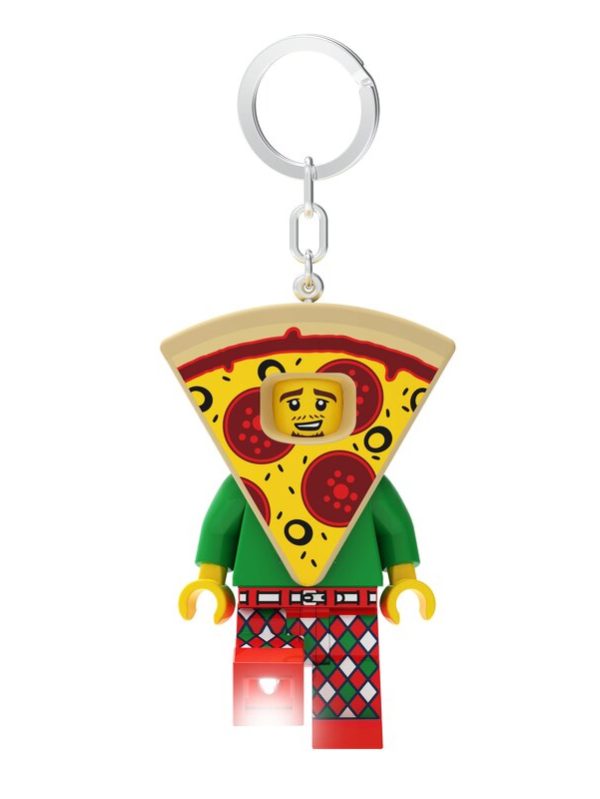 LEGO Nyckelring med ficklampa - Pizza