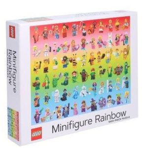 LEGO Pussel 1000 bitar - Minifigurer regnbåge