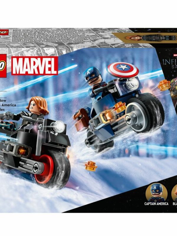 LEGO Super Heroes Black Widows & Captain Americas motorcyklar 76260