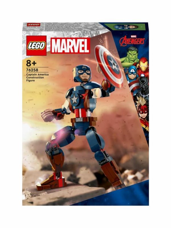 LEGO Super Heroes Captain America byggfigur 76258