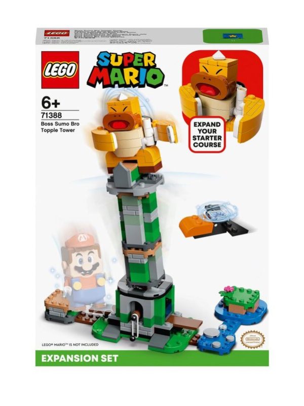 LEGO Super Mario Boss Sumo Bros fallande torn - Expansionsset 71388