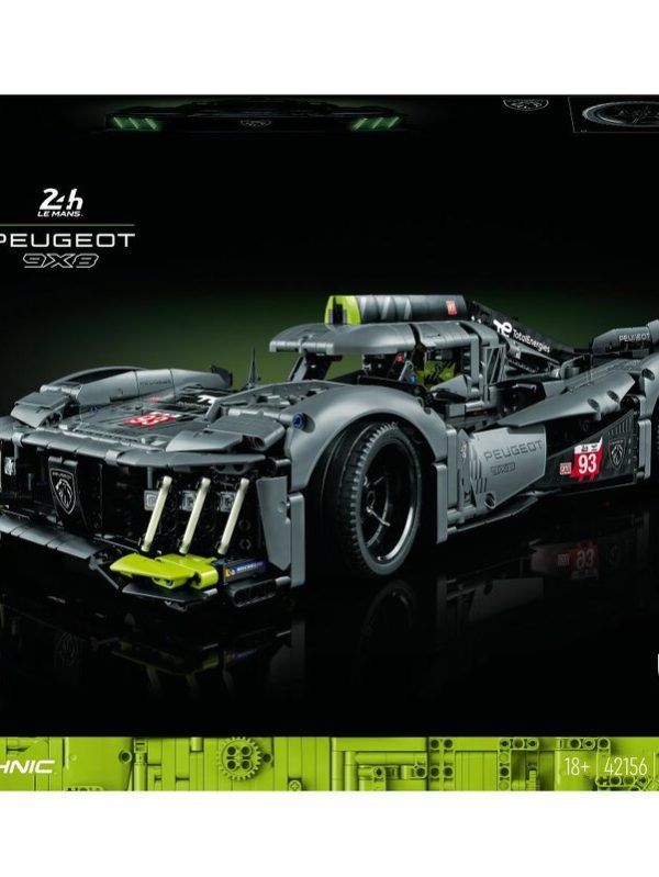 LEGO Technic PEUGEOT 9X8 24H Le Mans Hybrid Hypercar 42156