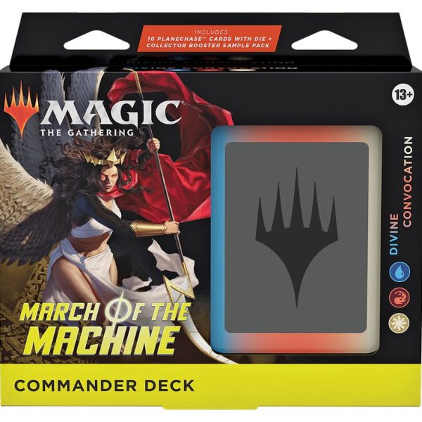 Magic the Gathering: March of the Machine Commander Deck - Divine Convocation (Blue-Red-White)