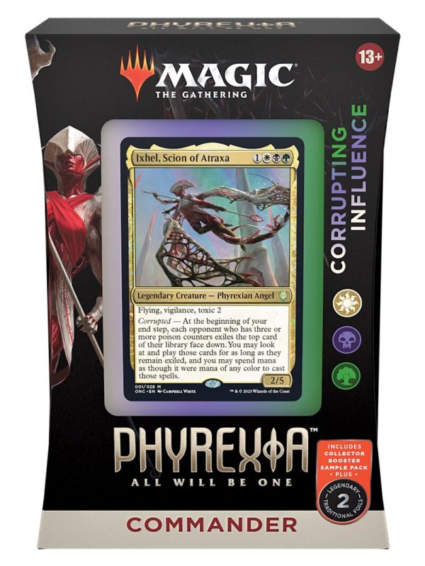 Magic the Gathering: Phyrexia All Will Be One Commander Deck Corrupting Influence