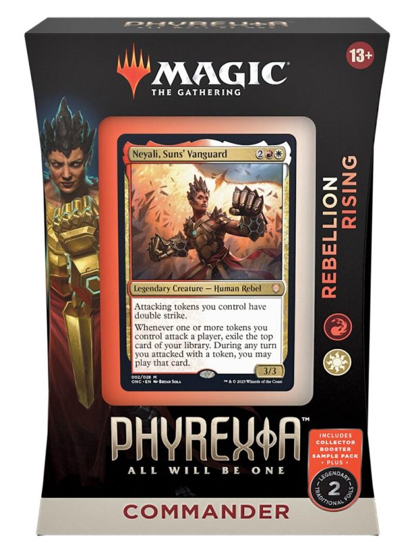 Magic the Gathering: Phyrexia All Will Be One Commander Deck Rebellion Rising