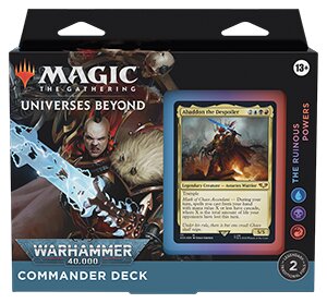 Magic the Gathering: Warhammer 40K Commander Deck - The Ruinous Powers