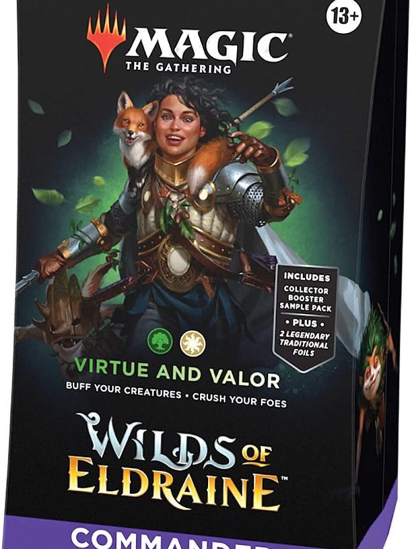 Magic the Gathering: Wilds of Eldraine Virtue and Valor Commander Deck