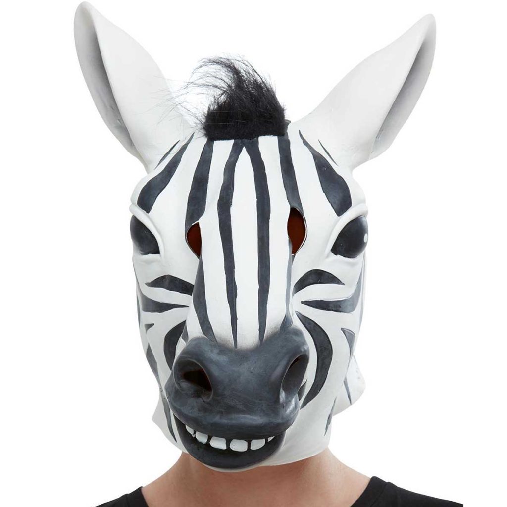 Mask, zebra